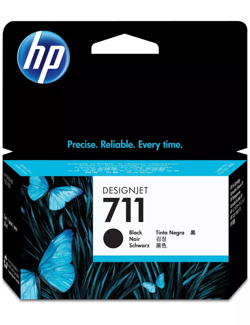 Cartuccia Originale HP CZ129A 711 (Nero 38ml) Cartuccia Originale HP CZ129A 711 (Nero 38ml)