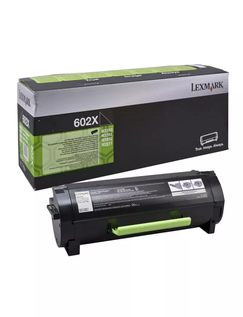 Toner Originale Lexmark #602X 60F2X00 (Nero 20000 pagine)