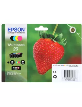 Multipack Cartucce Originali Epson T298640 29 (Nero e Colori Conf. 4)