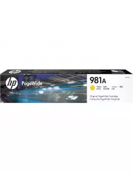 Cartuccia Originale HP J3M70A 981A (Giallo 6000 pagine)