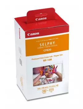 Multipack Cartucce Originali Canon RP-108 8568B001 (Inchiostro e Carta)