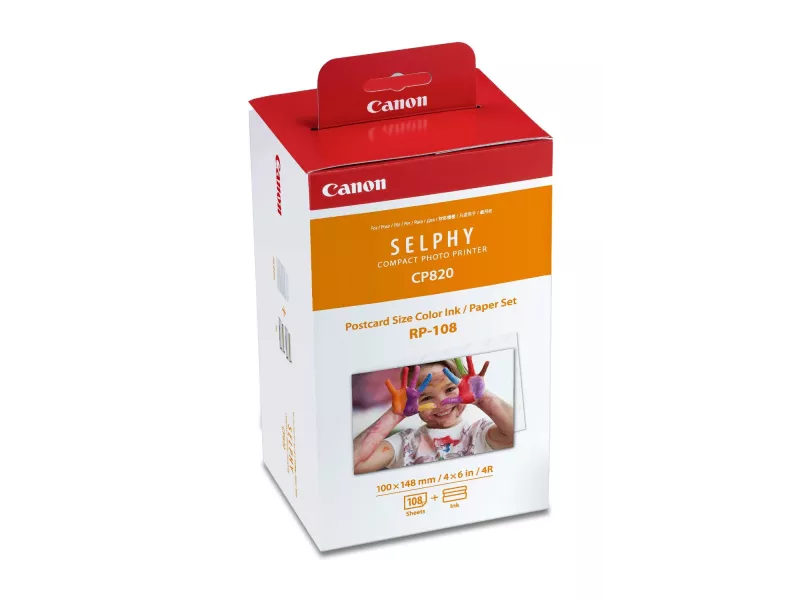 Multipack Cartucce Originali Canon RP-108 8568B001 (Inchiostro e Carta)