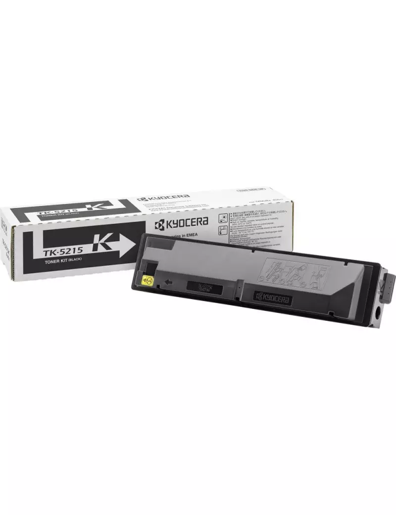 Toner Originale Kyocera TK-5215K 1T02R60NL0 (Nero 20000 pagine) Toner Originale Kyocera TK-5215K 1T02R60NL0 (Nero 20000 pagine)
