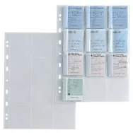 Buste Porta Matrici Assegni Sei Rota - 12 Spazi 6,5x7,2 cm Conf. 10