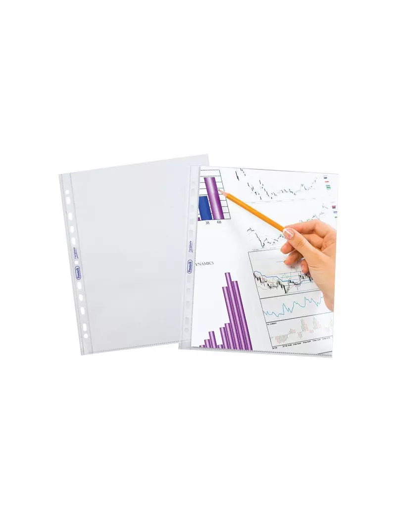 Busta a Foratura Universale L’Originale Favorit - 30x42 cm - Liscia Alto Spessore (Trasparente Conf. 10) Busta a Foratura Universale L’Originale Favorit - 30x42 cm - Liscia Alto Spessore (Trasparente Conf. 10)