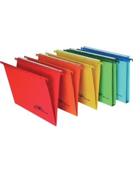 Cartelle Sospese Linea Joker Bertesi - per Armadio - 33 cm - V - Verde - 414 F Link -A6 (Conf. 25)