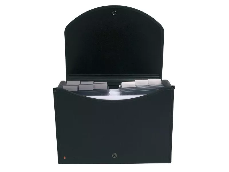 Classificatore a Valigetta Exacase Exacompta - 13 - Nero