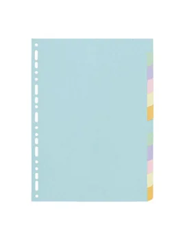 Divisori in Cartoncino Riciclato Forever® Exacompta - 220 g/mq - A4 Maxi - 6