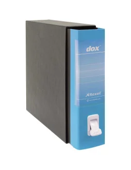 Registratore Dox 2 e Dox 5 Dox - Dox 2 - 8 cm - Azzurro Capri