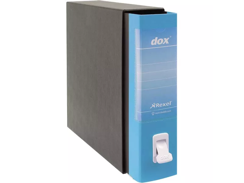 Registratore Dox 2 e Dox 5 Dox - Dox 2 - 8 cm - Azzurro Capri