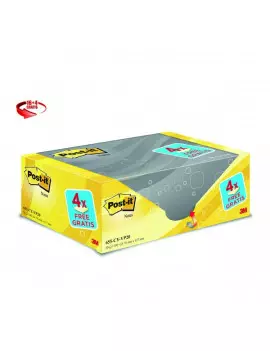 Foglietti Post-it® Notes Giallo Canary™ Value Pack - 76x127 mm (Conf. 16+4)