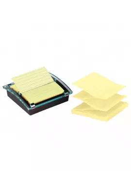 Dispenser per Post-it Super Sticky Millenium 3M + Blocchetto - DS440-SSCYL-EU - 4663 (Giallo Canary)