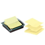 Dispenser per Post-it Super Sticky Millenium 3M + Blocchetto - DS440-SSCYL-EU - 4663 (Giallo Canary)