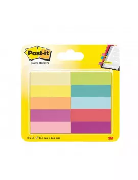 Segnapagina Post-it® Notes Markers in Carta Post-it - 12,7x44,4 mm (Conf. 10)
