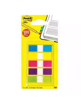 Mini Dispenser Index Pocket Post-it (Conf. 5)