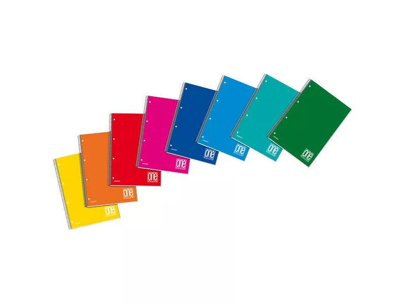 Blocco Spiralato A4 One Color 140FF Blasetti - A4 - 1R (Conf. 3) Blocco Spiralato A4 One Color 140FF Blasetti - A4 - 1R (Conf. 3)