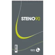 Blocco Spiralato Steno 90 BM - 13x22,5 cm - Stenografia