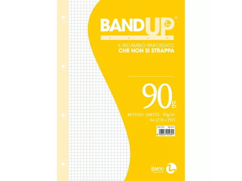 Ricambi Rinforzati Bund Up BM - A4 - 5 mm (Conf. 40)