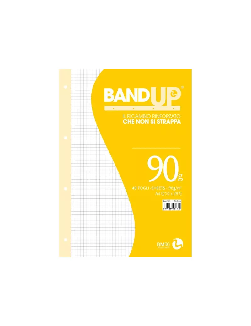 Ricambi Rinforzati Bund Up BM - A4 - 5 mm (Conf. 40) Ricambi Rinforzati Bund Up BM - A4 - 5 mm (Conf. 40)