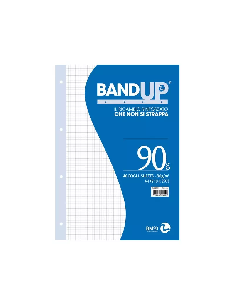 Ricambi Rinforzati Bund Up BM - A4 - 4 mm (Conf. 40) Ricambi Rinforzati Bund Up BM - A4 - 4 mm (Conf. 40)
