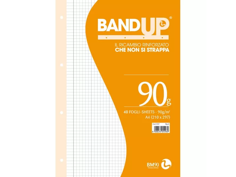 Ricambi Rinforzati Bund Up BM - A4 - Q (Conf. 40)