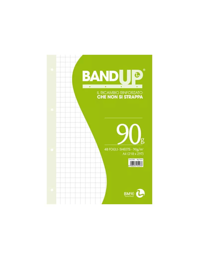 Ricambi Rinforzati Bund Up BM - A4 - 10 mm (Conf. 40) Ricambi Rinforzati Bund Up BM - A4 - 10 mm (Conf. 40)
