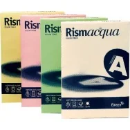 Cartoncino Rismacqua Favini - Colori Tenui - A3 - 200 g - 5 Colori Assortiti (Risma 125)