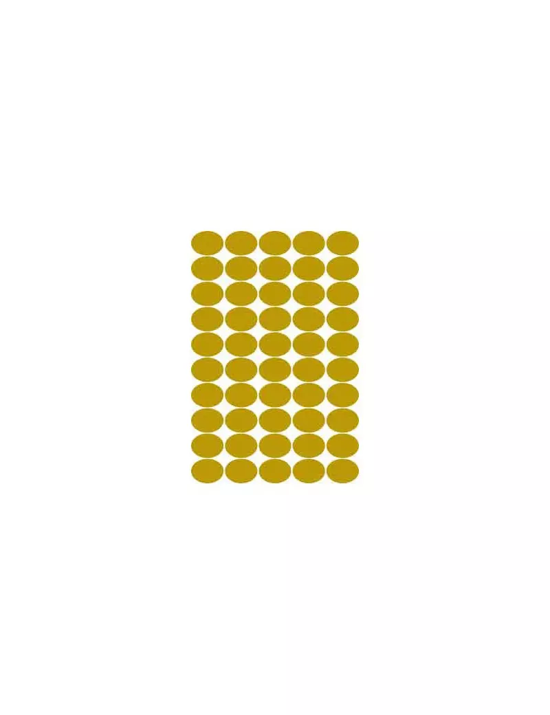 Etichette Satinate Oro Ovali - 36x27 Tico GL4 -3627 (Conf. 100) Etichette Satinate Oro Ovali - 36x27 Tico GL4 -3627 (Conf. 100)