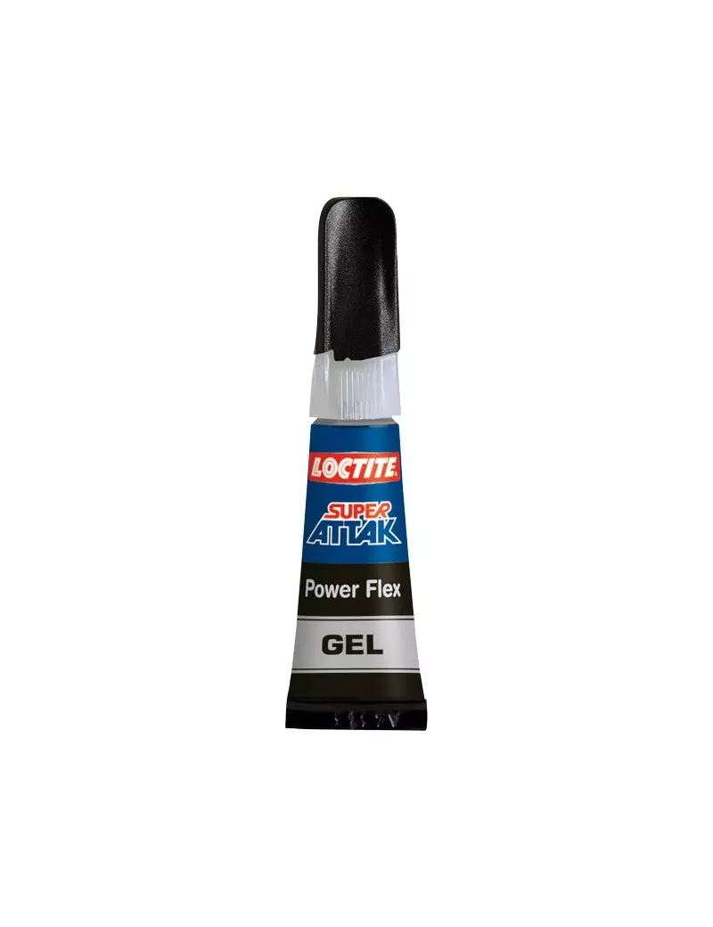 Adesivo Loctite Super Attak Power Flex Loctite Tubetto 3 g 2047420