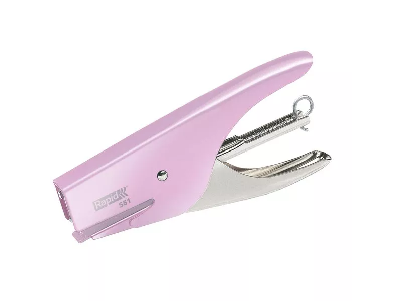 Cucitrice Supreme a Pinza S51 Retrò Rapid - Rosa Strawberry Cream