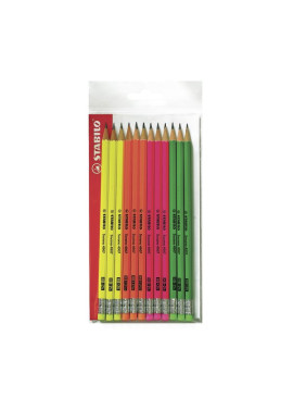 Matite Swano Fluo Stabilo - HB (Conf. 12)