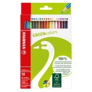Matite Colorate Greencolors Stabilo (Conf. 18)