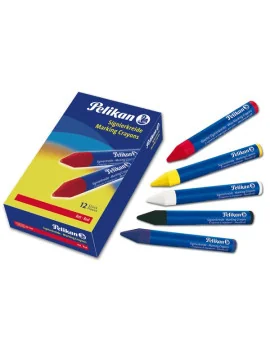 Pastelli Industriali 762 Pelikan - Bianco (Conf. 12)