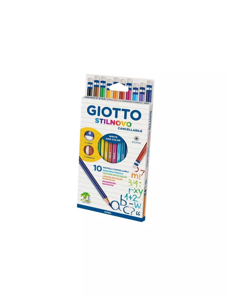 Giotto Stilnovo Cancellabile Giotto - Assortiti (Conf. 10) Giotto Stilnovo Cancellabile Giotto - Assortiti (Conf. 10)