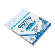 Pennarelli Turbo Maxi Giotto Punta Larga - 1-3 mm - Azzurro