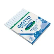 Pennarelli Turbo Maxi Giotto Punta Larga - 1-3 mm - Verde Scuro
