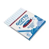 Pennarelli Turbo Maxi Giotto Punta Larga - 1-3 mm - Rosso (Conf. 12)