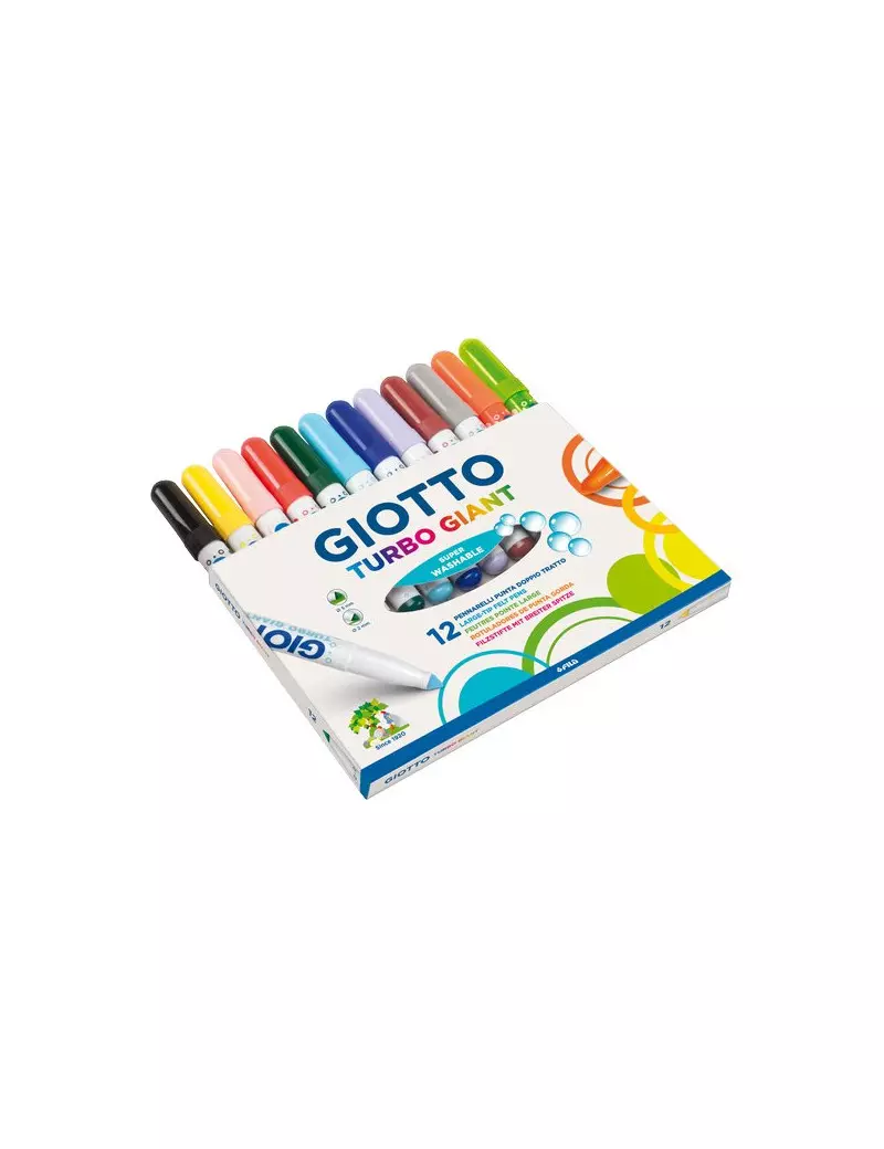 Pennarelli Giotto Turbo Giant Super Lavabili Pennarelli Giotto Turbo Giant Super Lavabili