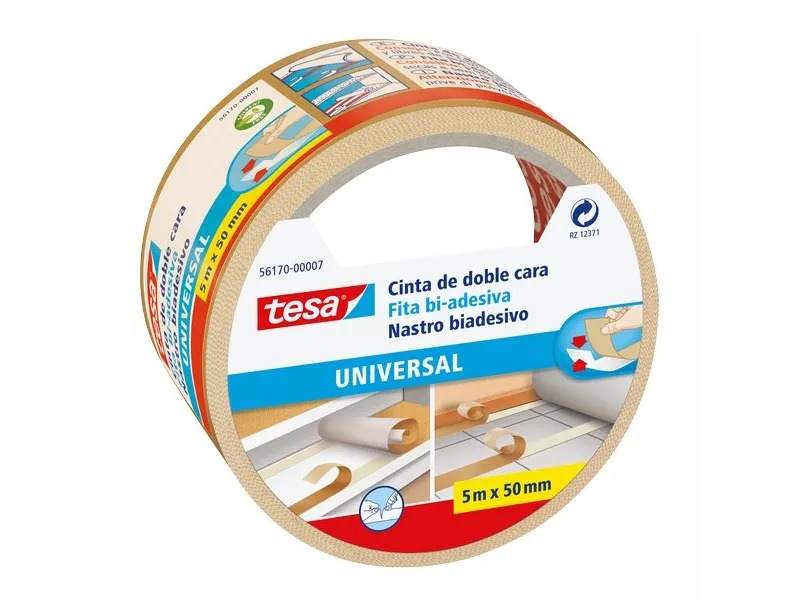 Nastro Biadesivo Universale Tesa 56170-00007-01 - 50 mm x 5 m