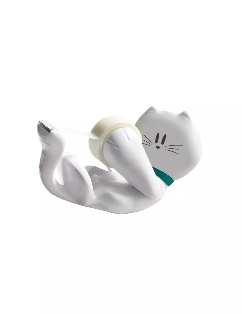 Dispenser per Nastro Adesivo Scotch Magic Emotional Scotch - Kitty - 19 mm x 8,89 m