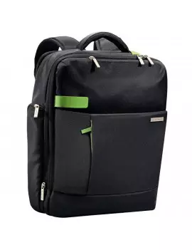Zaino Smart Traveller Leitz Complete per PC Leitz - 15x40x31 cm - Nero/Verde