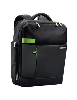 Zaino Smart Traveller Leitz Complete per PC Leitz - 15x40x31 cm - Nero/Verde