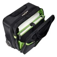Trolley Carry-On Smart Traveller Leitz Complete Leitz - 20x37x42 cm - Nero/Verde