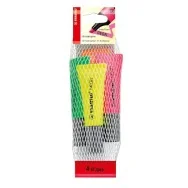 Evidenziatore NEON Stabilo - Assortiti (Conf. 4)
