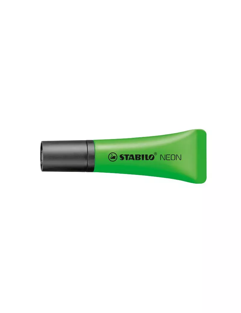 Evidenziatore NEON Stabilo - 2-5 mm - Verde (Conf. 10)