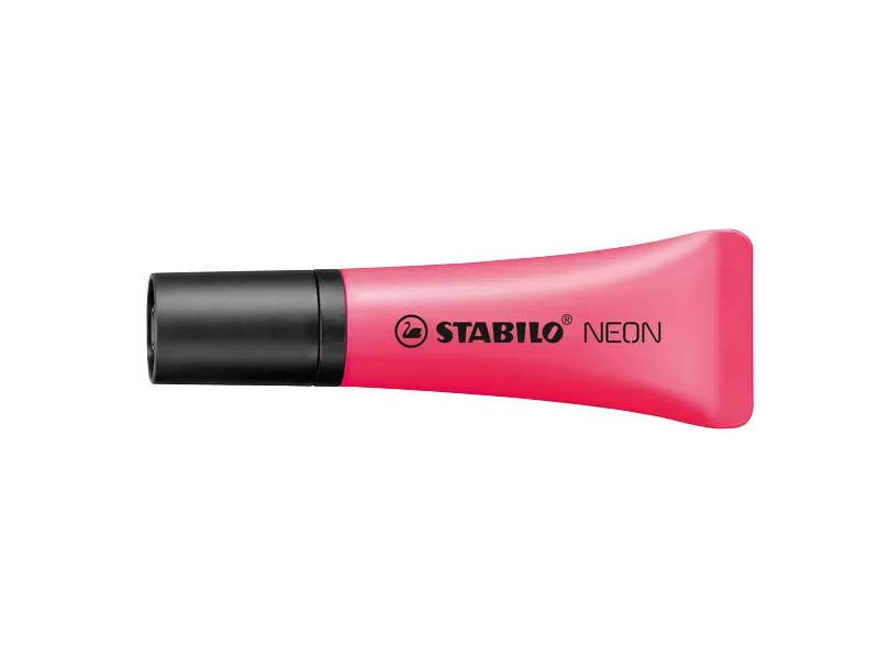 Evidenziatore NEON Stabilo - 2-5 mm - Rosa (Conf. 10)
