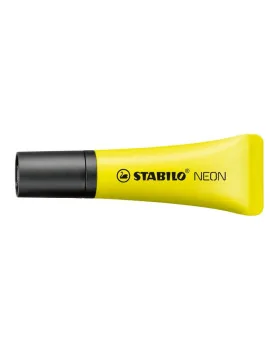 Evidenziatore NEON Stabilo - 2-5 mm - Giallo (Conf. 10)