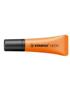 Evidenziatore NEON Stabilo - 2-5 mm - Arancione (Conf. 10)