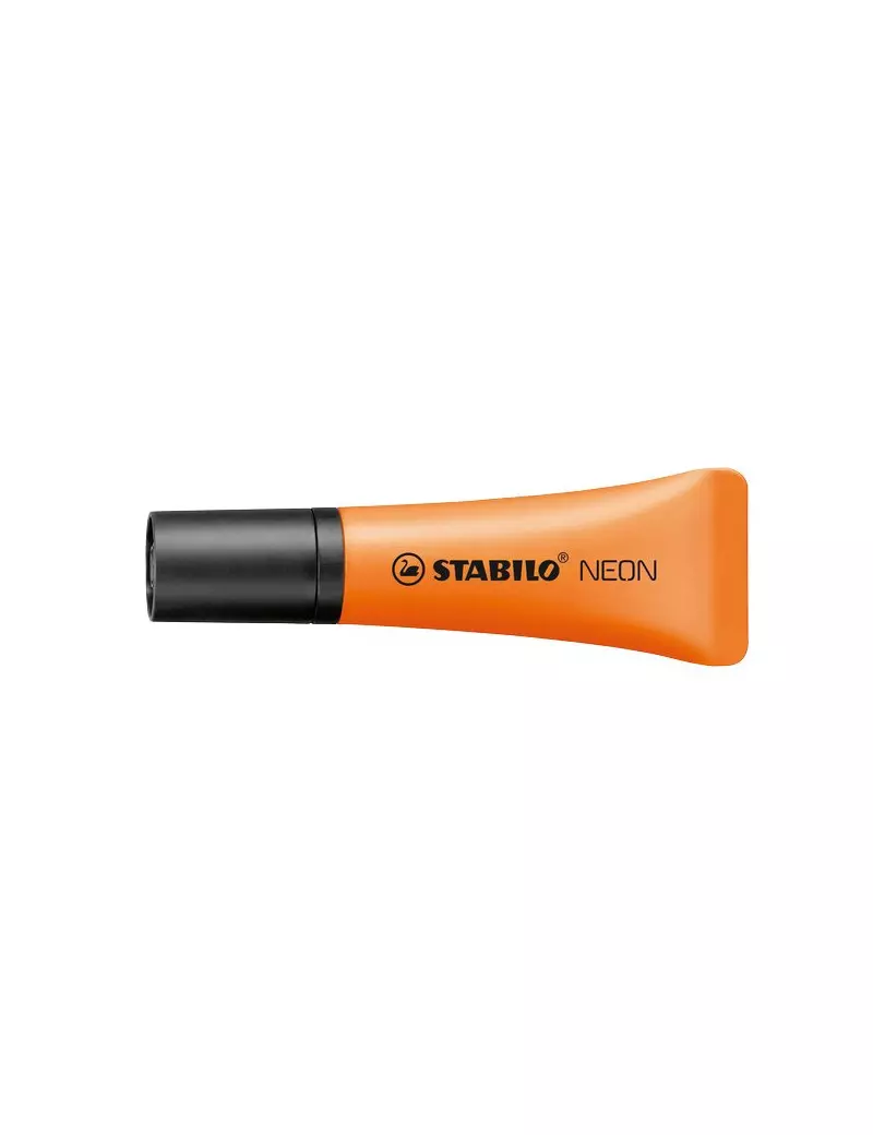 Evidenziatore NEON Stabilo - 2-5 mm - Arancione (Conf. 10)