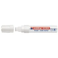 Marcatore a Gesso Liquido e-4090 Edding - Punta a Scalpello - 4-15 mm - Bianco